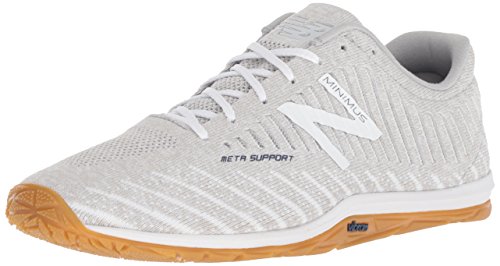 New Balance 20v7 Minimus Men's/Women's Cross Trainer, White, 4 2E US