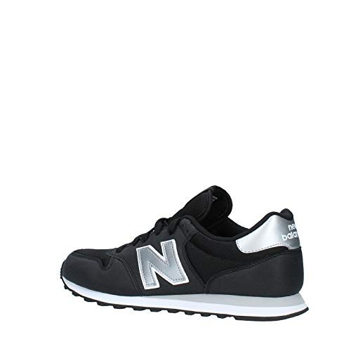 New Balance 500 Core, Zapatillas para Hombre, Negro Black Silver Black Silver, 42 EU