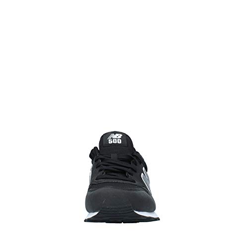 New Balance 500 Core, Zapatillas para Hombre, Negro Black Silver Black Silver, 43 EU