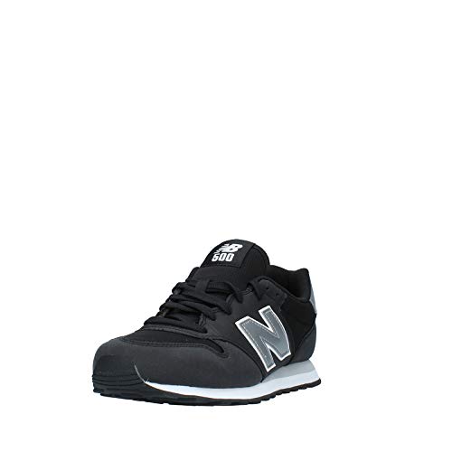 New Balance 500 Core, Zapatillas para Hombre, Negro Black Silver Black Silver, 43 EU