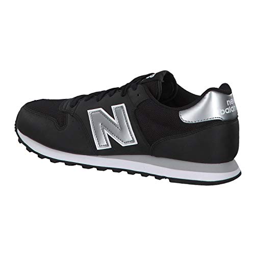 New Balance 500 Core, Zapatillas para Hombre, Negro Black Silver Black Silver, 44.5 EU