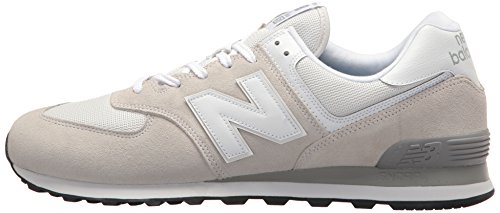 New Balance 574 Core Zapatillas Hombre, Blanco (Nimbus Cloud), 41.5 EU (7.5 UK)