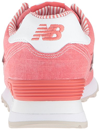 New Balance 574 Core, Zapatillas para Mujer, Corail Blanc Épicé, 36 EU Large