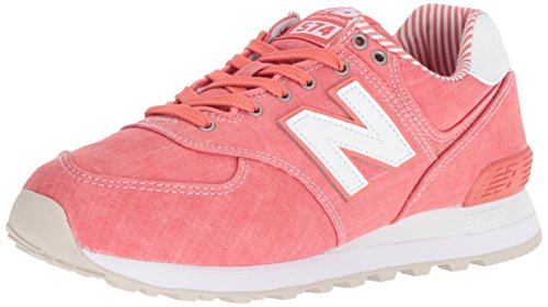 New Balance 574 Core, Zapatillas para Mujer, Corail Blanc Épicé, 36 EU Large