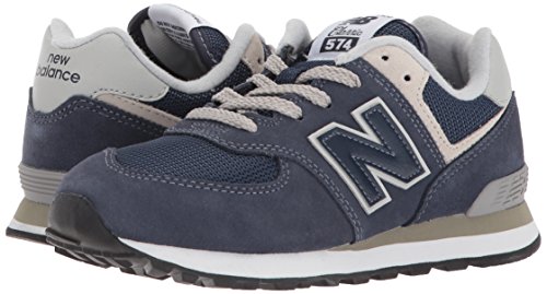 New Balance 574v2 Core Lace, Modelo PC574GV, Zapatillas para Niños, Azul (Navy/Grey GV), 30 EU