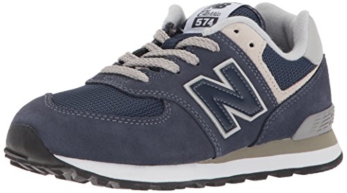 New Balance 574v2 Core Lace, Modelo PC574GV, Zapatillas para Niños, Azul (Navy/Grey GV), 30 EU