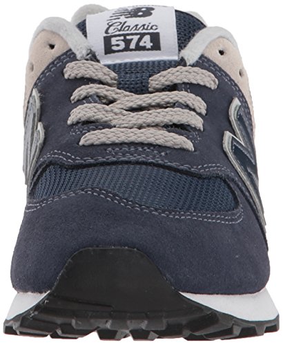 New Balance 574v2 Core Lace, Modelo PC574GV, Zapatillas para Niños, Azul (Navy/Grey GV), 30 EU