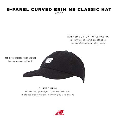 New Balance 6-Panel Curved Brim Nb Classic Hat