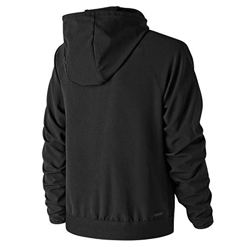 New Balance Accelerate Sudadera, Mujer, Black, M