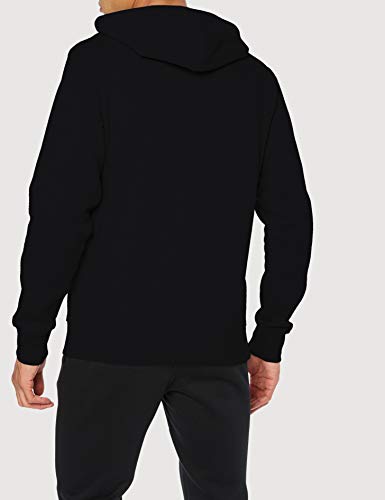 New Balance Core Fleece Capucha, Hombre, Negro, Medium