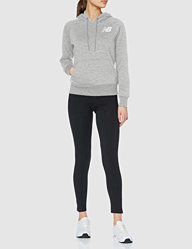 New Balance Core Fleece Capucha, Mujer, Athletic Grey, XS