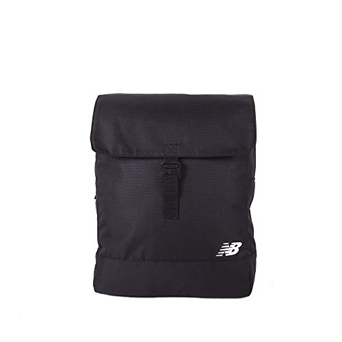 New Balance Flap Backpack Mochila, Unisex Adulto, Negro, Talla única