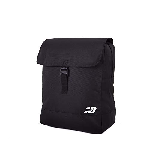 New Balance Flap Backpack Mochila, Unisex Adulto, Negro, Talla única