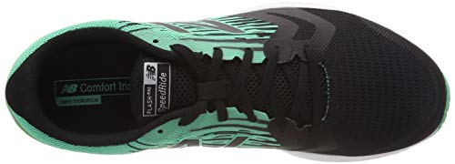 New Balance Flash v3, Zapatillas de Correr para Hombre, Negro (Black/Green Black/Green), 40.5 EU