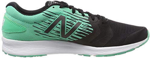 New Balance Flash v3, Zapatillas de Correr para Hombre, Negro (Black/Green Black/Green), 40.5 EU