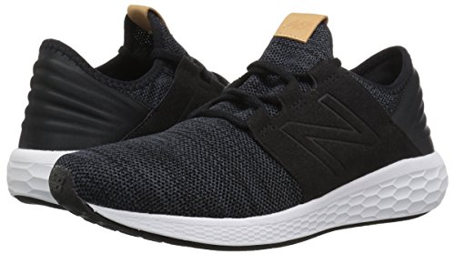 New Balance Fresh Foam Cruz v2 Knit, Zapatillas de Running para Hombre, Negro (Black/Magnet/White Kb2), 40 EU