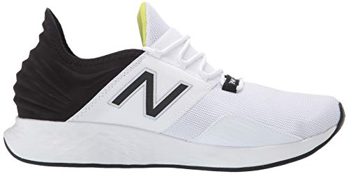 New Balance Fresh Foam Roav', Zapatillas de Correr para Hombre, Blanco (White/Black White/Black), 43 EU