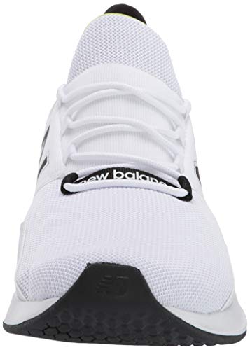 New Balance Fresh Foam Roav', Zapatillas de Correr para Hombre, Blanco (White/Black White/Black), 43 EU