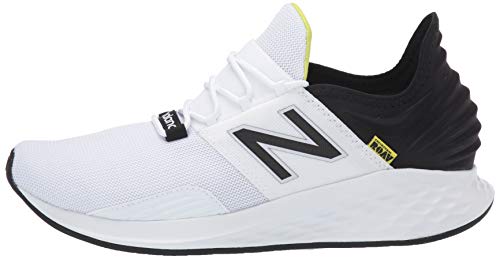 New Balance Fresh Foam Roav', Zapatillas de Correr para Hombre, Blanco (White/Black White/Black), 43 EU