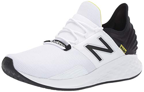 New Balance Fresh Foam Roav', Zapatillas de Correr para Hombre, Blanco (White/Black White/Black), 43 EU