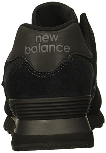 New Balance Hombre 574v2-core Trainers Zapatillas, Negro (Triple Black), 45 EU