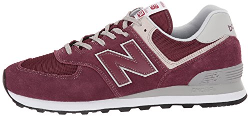 New Balance Hombre 574v2-core Trainers Zapatillas, Rojo (Burgundy), 45 EU