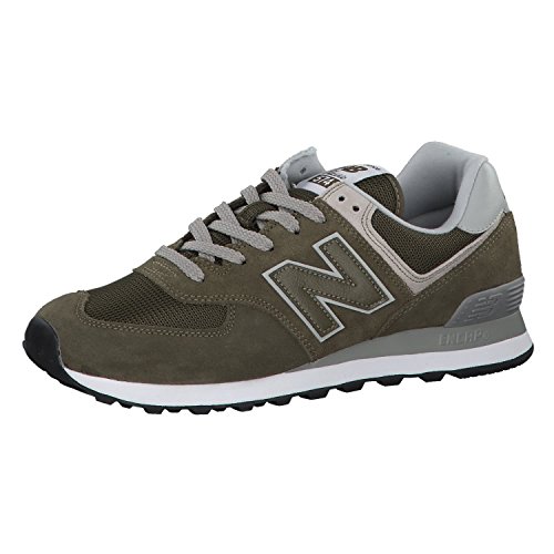 New Balance Hombre 574v2-core Trainers Zapatillas, Verde (Olive Night), 43 EU