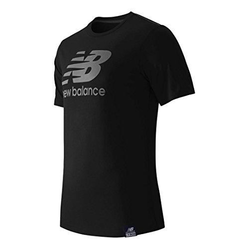 New Balance Logo - Camiseta Unisex, Color Negro, Talla M