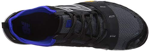 New Balance Minimus 10, Zapatillas de Running para Asfalto para Hombre, Negro Y Azul UV, 45 EU
