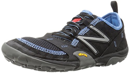 New Balance Minimus Trail, Zapatillas de Running para Asfalto para Mujer, Negro (Black/Blue), 36.5 EU