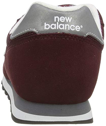 New Balance ML373, Zapatillas para Hombre, Rojo (Burgundy/Silver), 40 EU