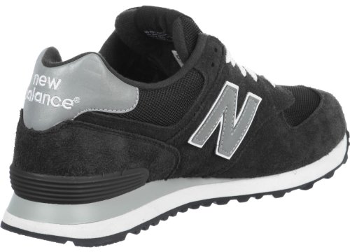 New Balance ML574, Zapatillas Hombre, Negro (Black/Grey), 40 EU