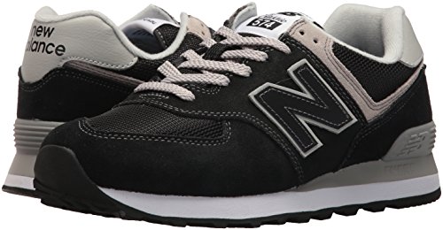 New Balance Mujer 574v2 Core, Zapatillas Negro (Black), 37 EU