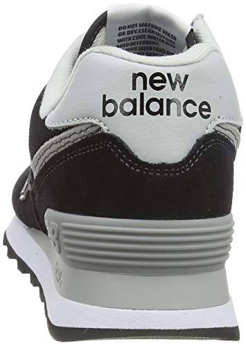 New Balance Mujer 574v2 Core, Zapatillas Negro (Black), 38 EU