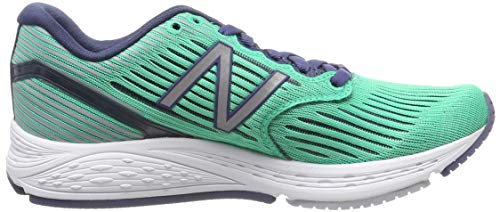 New Balance Revlite 890v6, Zapatillas de Running para Mujer, Verde (Neon Emerald/Indigo Ne6), 36.5 EU