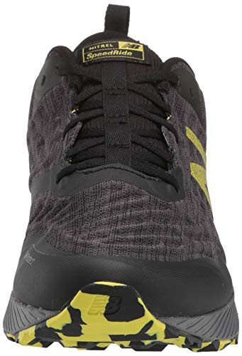 New Balance Trail Nitrel, Zapatillas de Running para Asfalto para Hombre, Negro (Black/Yellow Black/Yellow), 45 EU