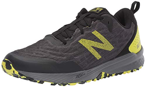 New Balance Trail Nitrel, Zapatillas de Running para Asfalto para Hombre, Negro (Black/Yellow Black/Yellow), 45 EU