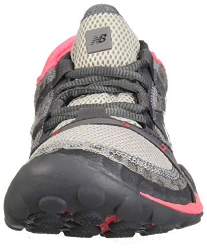 New Balance Women's WT10v1 Minimus Trail Running Shoe, Team Away Grey/Guava, 6.5 W US