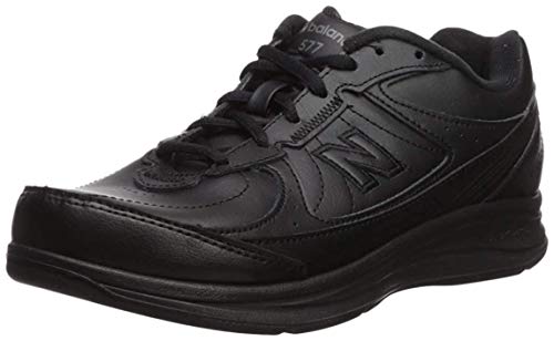 New Balance Women's WW577 Walking Shoe, Black, 10.5 D US