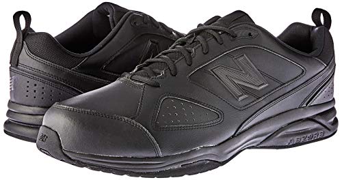 New BalanceMX624AB4 - Zapatillas Deportivas para Interior hombre, color negro, talla 44 (talla fabricante: 9.5 UK)