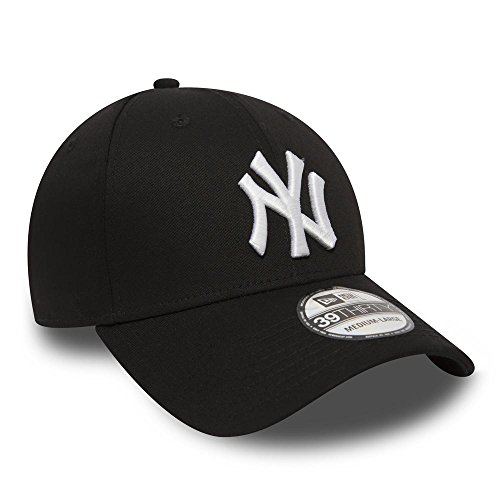 New Era New York Yankees - Gorra para hombre, color negro, talla S/M