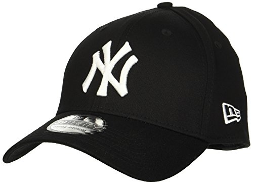 New Era New York Yankees - Gorra para hombre, color negro, talla S/M