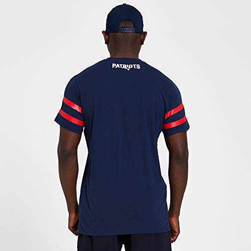 New Era NFL Elements tee Neepat Osb Camiseta de Manga Corta, Hombre, dk Blue, L