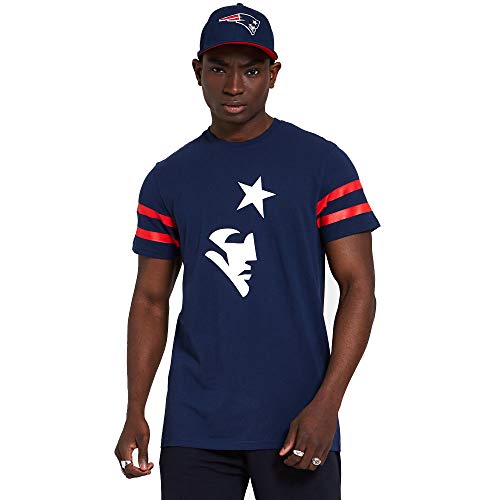 New Era NFL Elements tee Neepat Osb Camiseta de Manga Corta, Hombre, dk Blue, L
