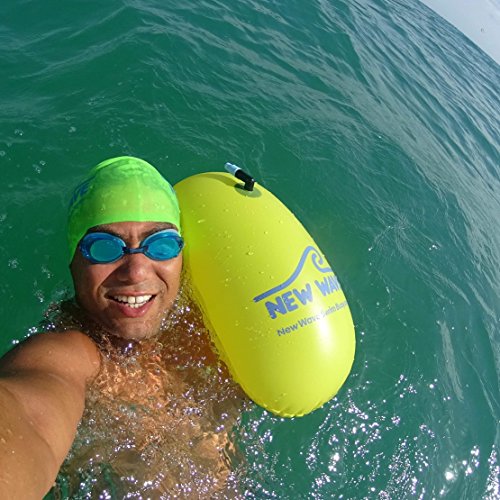 New Wave Swim Bubble Bundle for Open Water Swimmers (Bundle with Waterproof Phone Case)