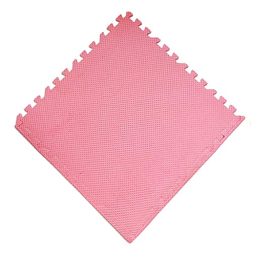 NHK-MX Colchonetas de Espuma, Plástico EVA termoaislante, Cojín de Goma Antideslizante, Manta de Picnic para Piscina para jardín (Color : Pink, Size : 12pcs)