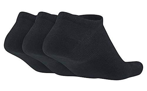 Nike 3Ppk Value No Show, Calcetines Unisex adulto, Negro (Schwarz), 38-42 (Talla fabricante: M)