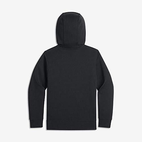 Nike 619069-010 - Sudadera con capucha para niños, color Negro (Black/White), talla XL (talla del fabricante: 13-15 años/158-170 cm)