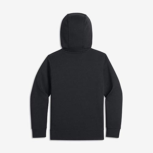 Nike 619069-010 - Sudadera con capucha para niños, color Negro (Black/White), talla XL (talla del fabricante: 13-15 años/158-170 cm)
