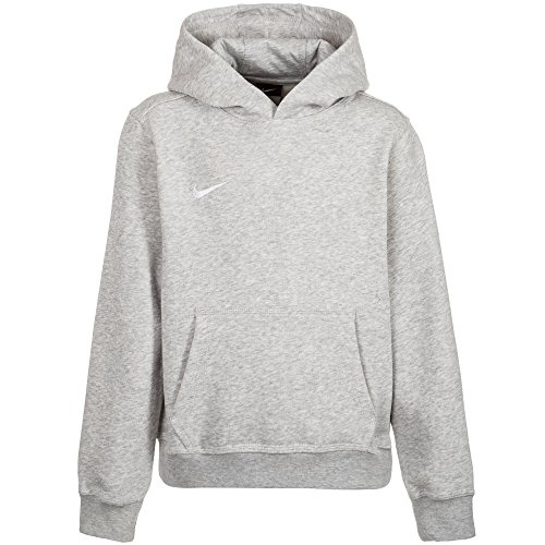 Nike 658500-050 Youth Team Club Hoody - Sudadera unisex con capucha para niños, Gris (Grey Heather), M